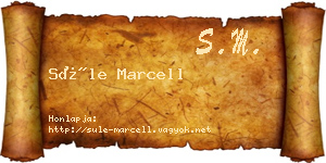 Süle Marcell névjegykártya